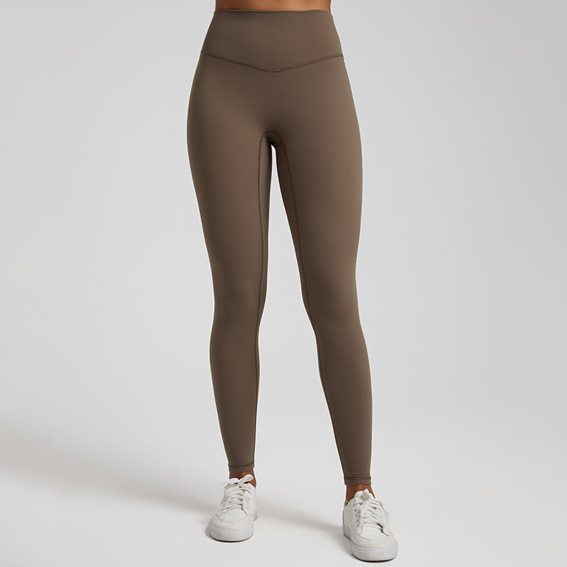 Nouveau Yoga Pantalon de Fitness Course Taille Haute Remonte-Fesses Européen et Américain