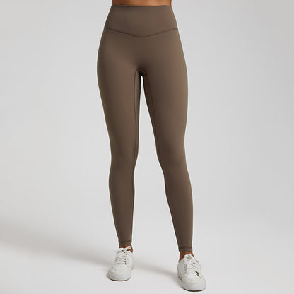 Nouveau Yoga Pantalon de Fitness Course Taille Haute Remonte-Fesses Européen et Américain