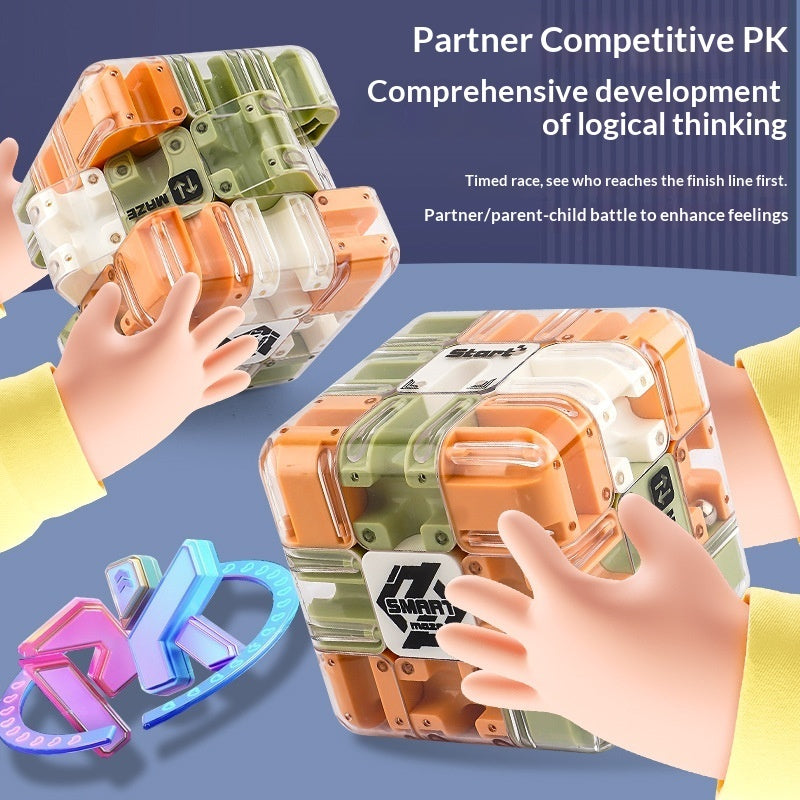 Bead Maze Rubik's Cube Logic Thinking Children's Toy