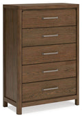 Signature Design by Ashley Cabalynn 5 Drawer Light Brown Chest-0