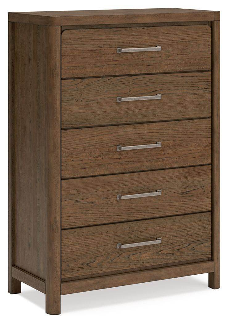Signature Design by Ashley Cabalynn 5 Drawer Light Brown Chest-0