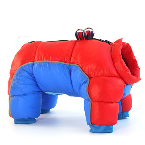 Vêtements d'hiver pour chiens de compagnie, veste épaisse et chaude en duvet, manteau en coton Teddy