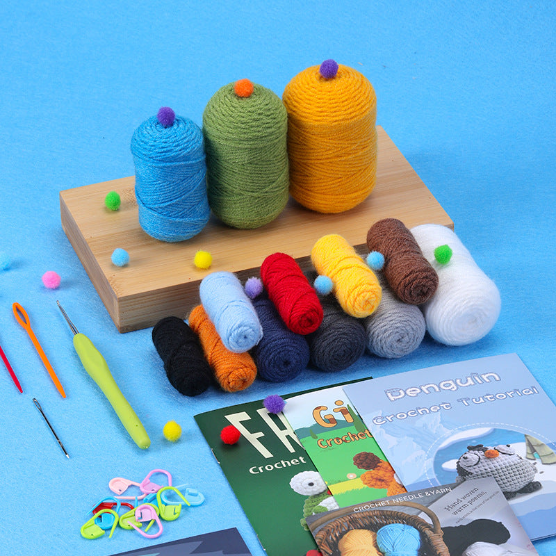 Paquete de Materiales de Ganchillo de Animal de Peluche Feo