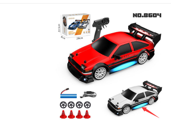 Voiture de course télécommandée à grande vitesse RC Drift, jouets éducatifs
