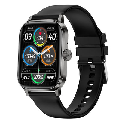 Montre intelligente avec appels Bluetooth et suivi de la fréquence cardiaque