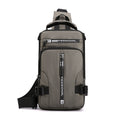 Sacs bandoulière homme Sacs à dos multifonctionnels Sacs de poitrine
