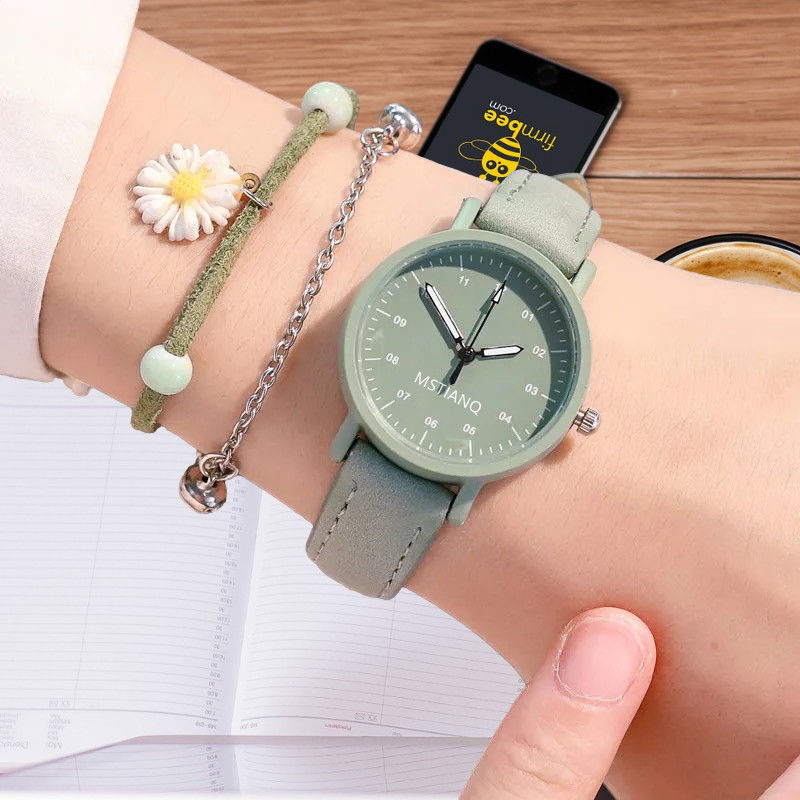 Reloj antiguo estilo Mori de temperamento sencillo para niñas coreanas