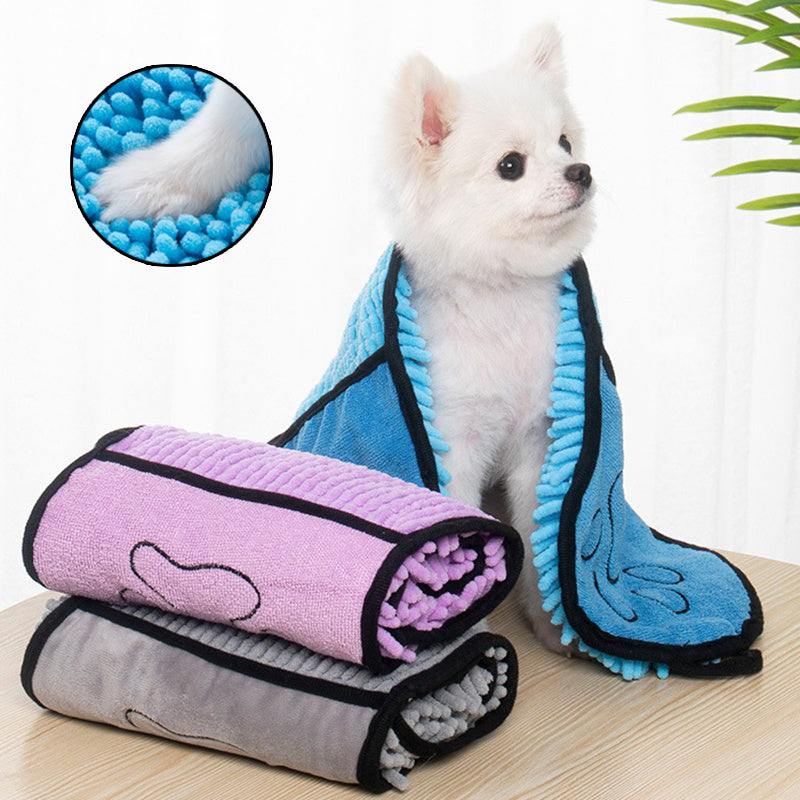 Perros Gatos Toallas Superabsorbentes Albornoz para Perro Toallas de Baño de Microfibra Toalla de Baño de Secado Rápido para Gatos Toalla para Mascotas Toallas para Perros Productos para Mascotas
