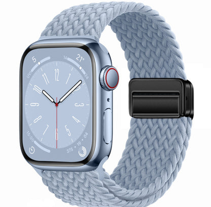 Bracelet tissé intégré à boucle magnétique