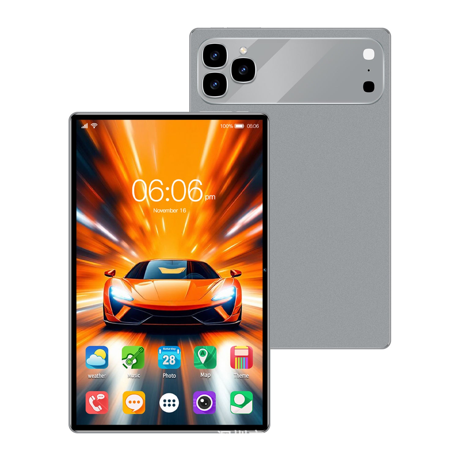 Tablette familiale portable et minimaliste