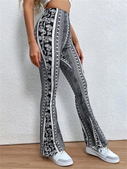 Pantalon large décontracté ample