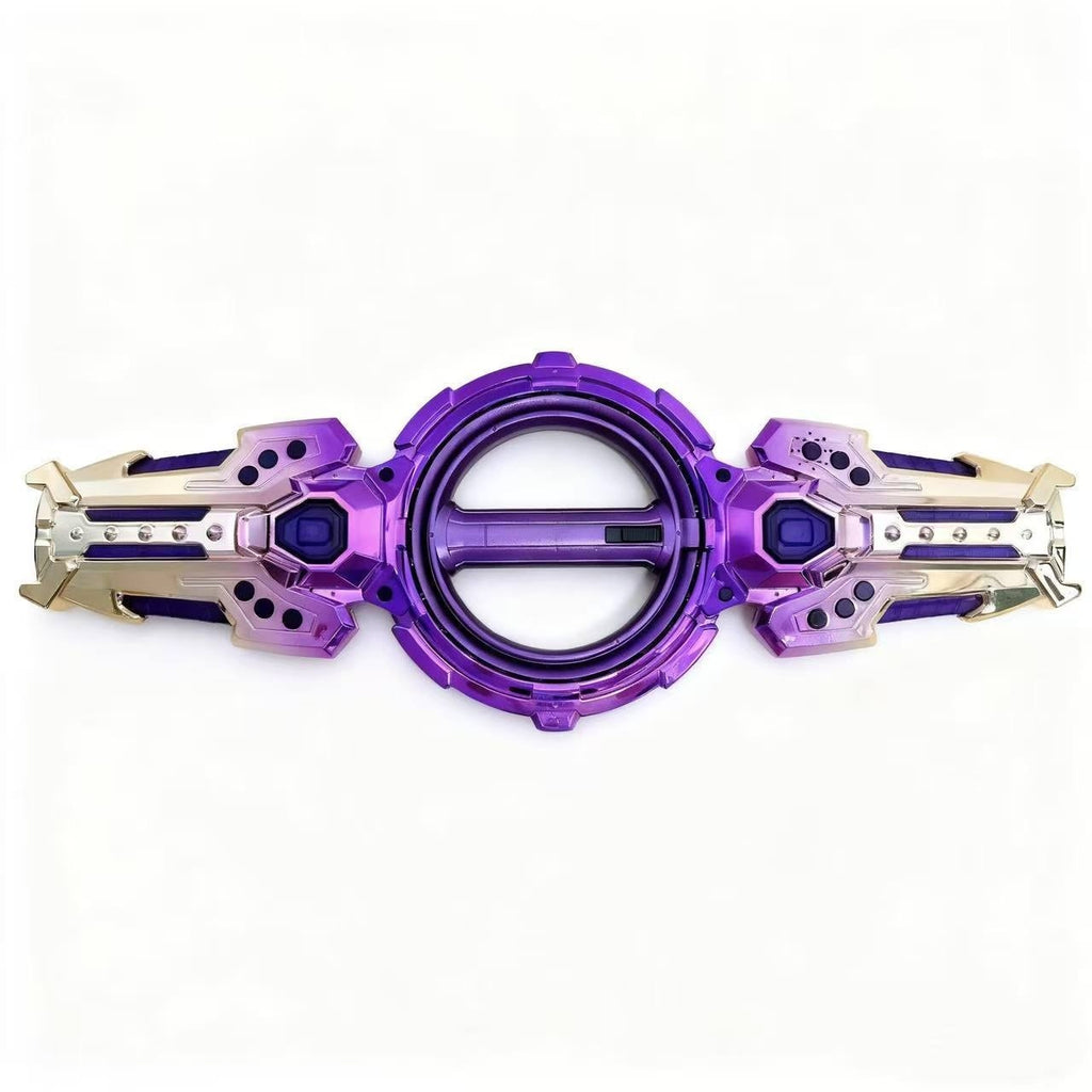 Fire Spinning Sword Double Blade Telescopic War Bearing Rotating Cool Luminous Toy