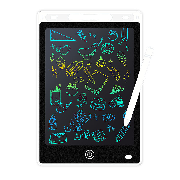 Tablette d'écriture et de dessin LCD couleur pour enfants 12 pouces