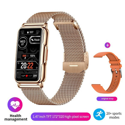 Bracelet de sport intelligent d'extérieur multifonctionnel de surveillance de la santé pour femmes