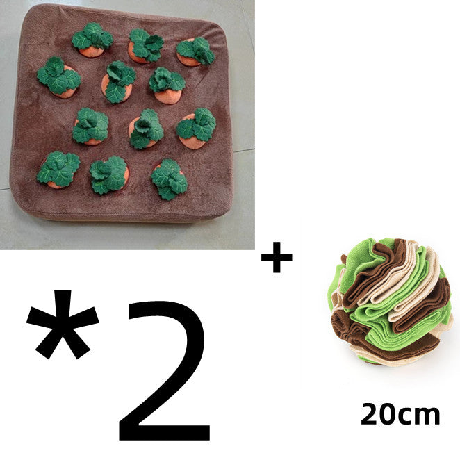 Juguetes de peluche de zanahoria para perros, juguete masticable de verduras para perros, alfombrilla olfativa para perros y gatos, juguete masticable duradero para cachorros, accesorios para perros