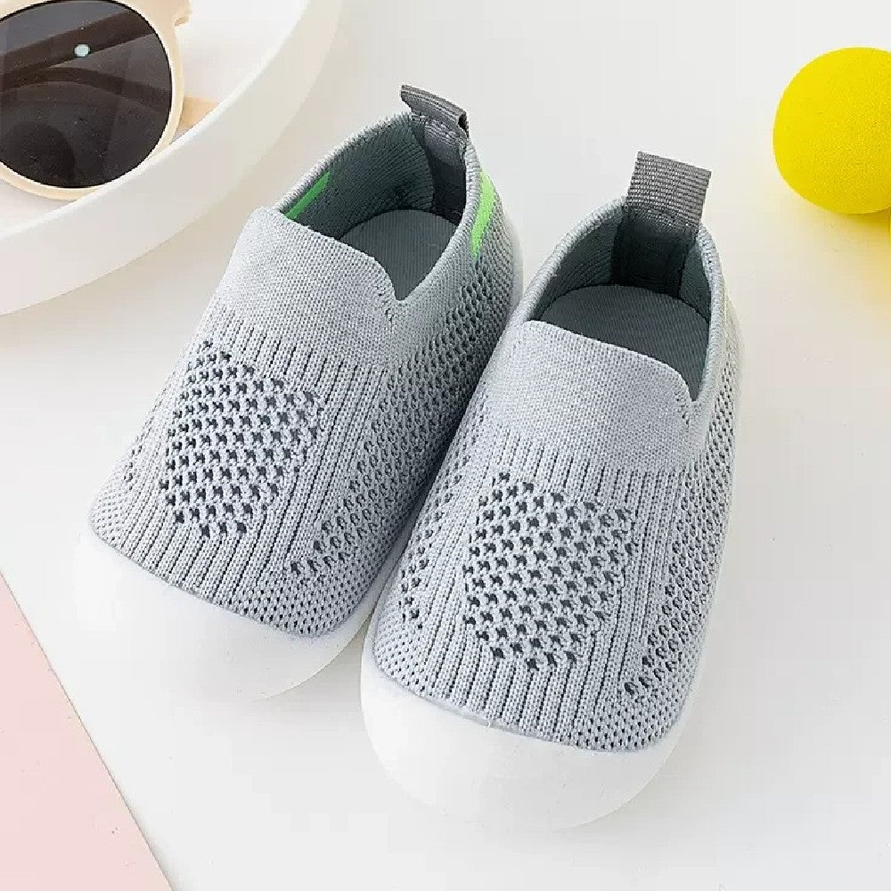 Chaussures de marche antidérapantes à semelle souple pour bébés, printemps et automne