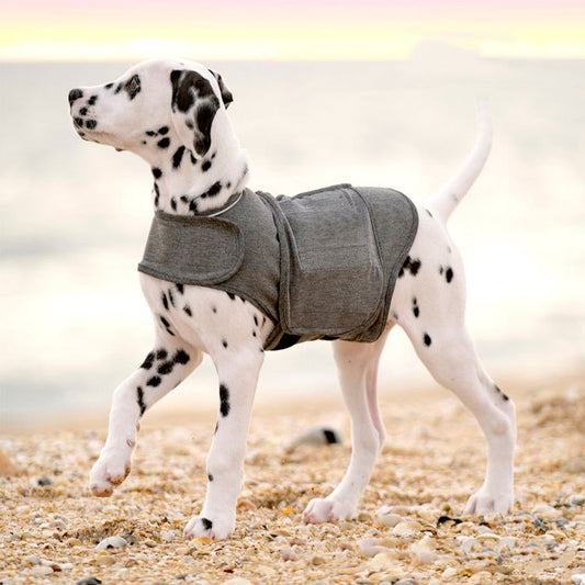 Ropa para mascotas, chaqueta para la ansiedad de perros, chaleco cálido