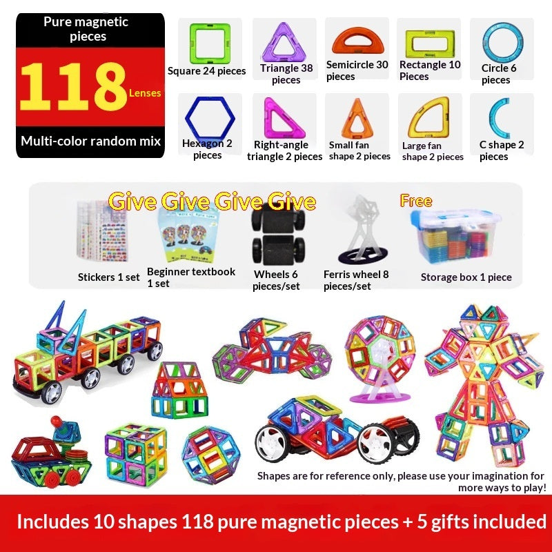 Blocs de construction magnétiques et jouets magnétiques