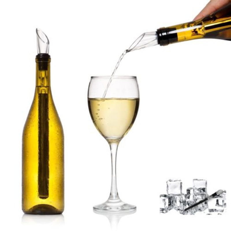 Nouveau refroidisseur à vin en acier inoxydable pour vin rouge, créateur de glaçons, congélation rapide