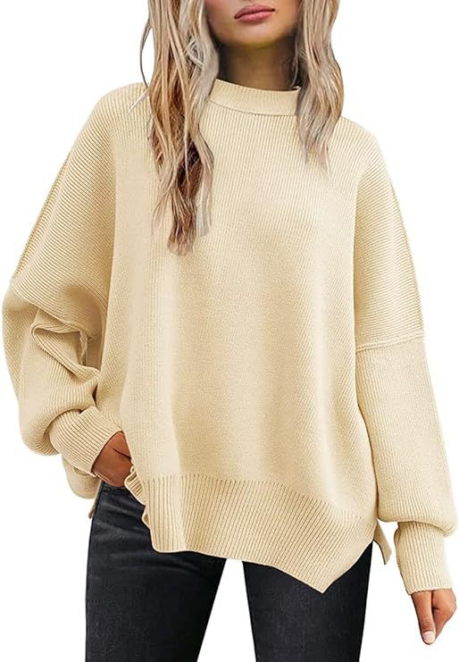 Chandail en tricot épais pour femme