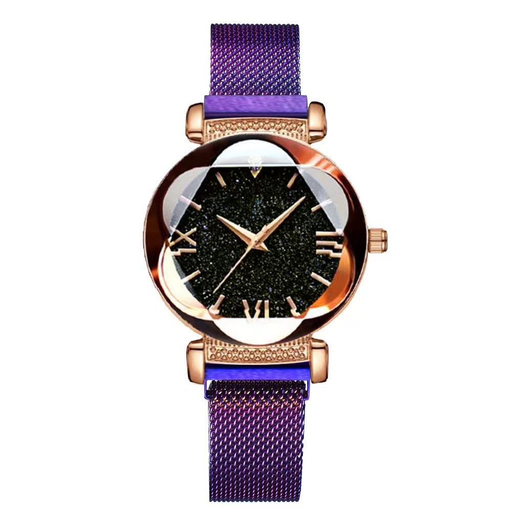 Reloj Neutro para Mujer con Correa de Acero, Moda Sencilla, Cuarzo