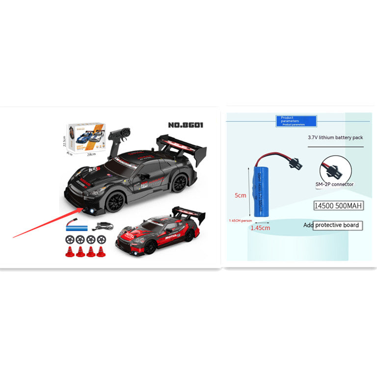 Voiture de course télécommandée à grande vitesse RC Drift, jouets éducatifs