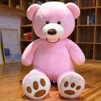 Peluche Grand Ours en Peluche Couleur Unie
