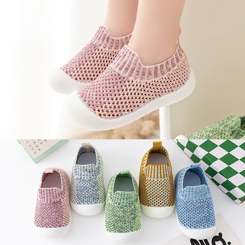 Chaussures Enfant Respirantes en Maille à Semelle Souple