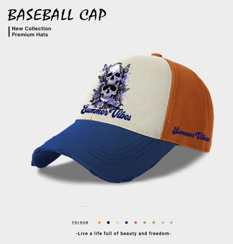 Casquette de baseball décontractée de style européen et américain pour femme