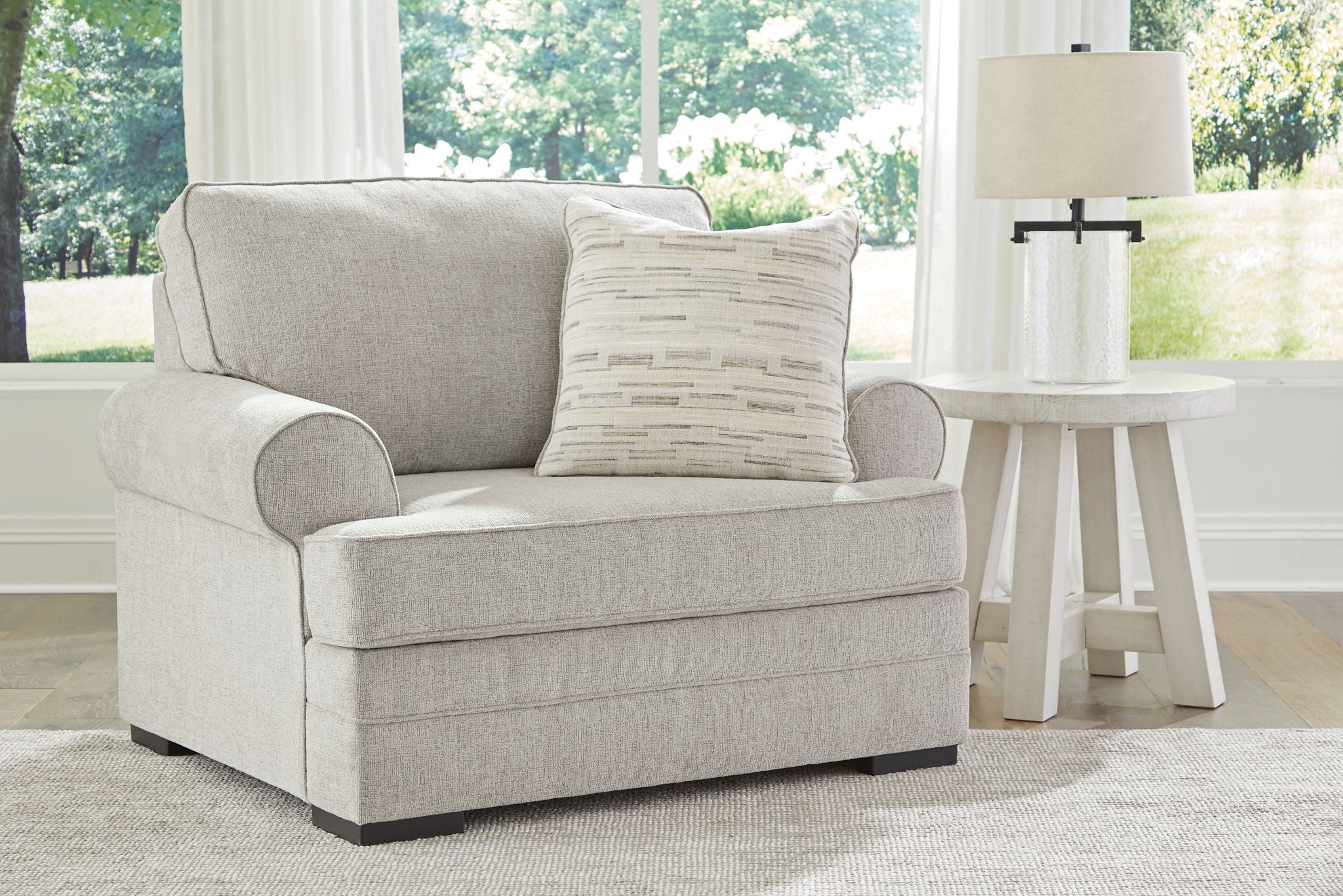 Signature Design by Ashley Eastonbridge 3-Piece Living Room Set Chair Sofa Ottoman-4