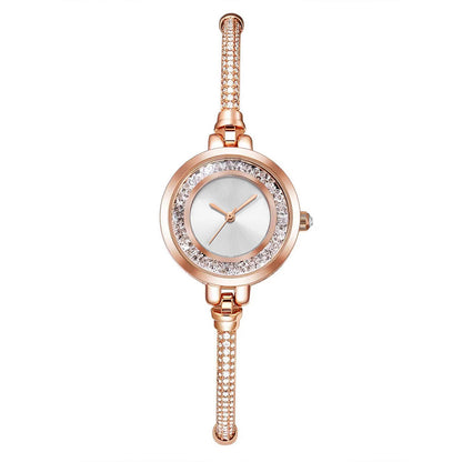 Montre bracelet femme à fines bretelles, strass, sables mouvants, petit cadran, montre bracelet réglable et rétractable