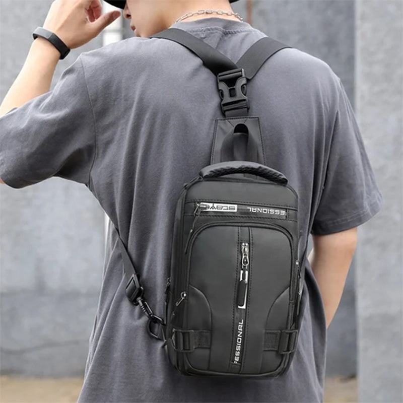Sacs bandoulière homme Sacs à dos multifonctionnels Sacs de poitrine