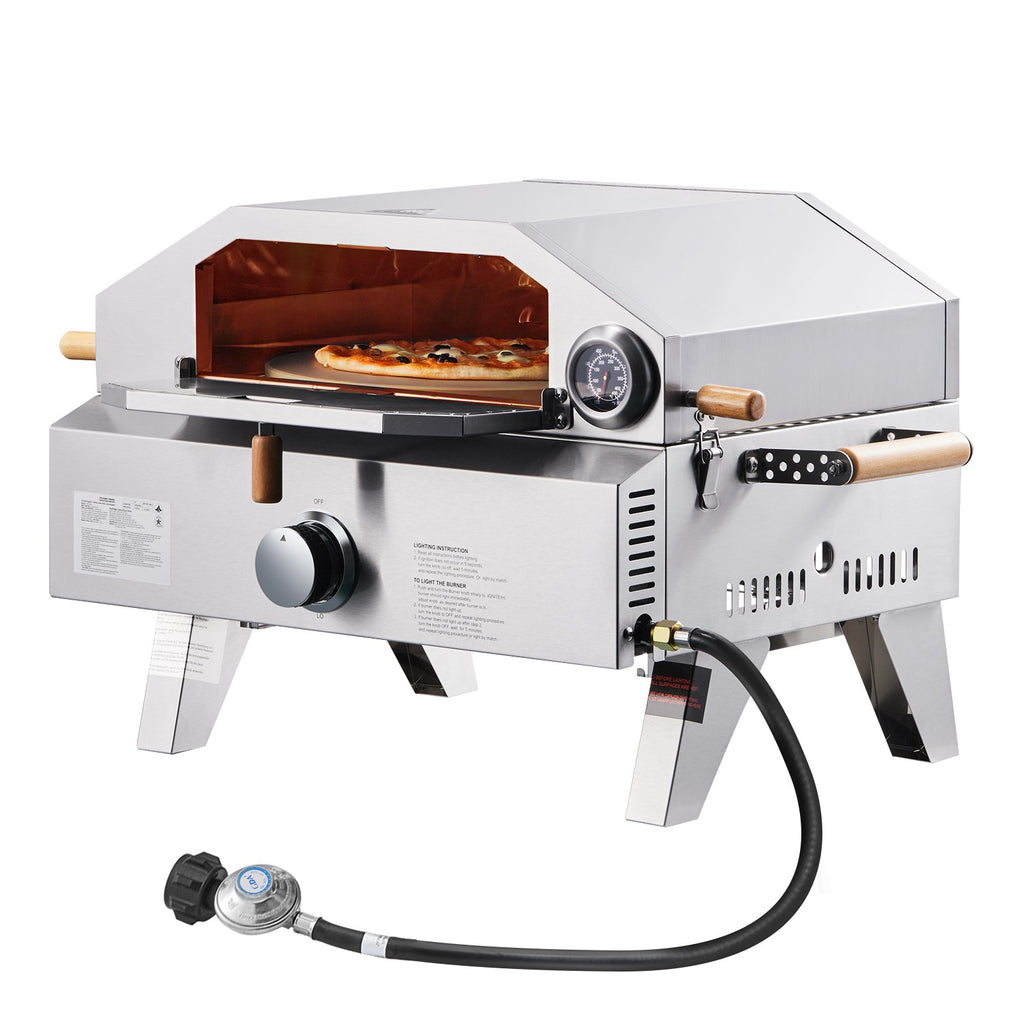 Outdoor Pizza Oven, 13 In Gas Fired Pizza-Maker