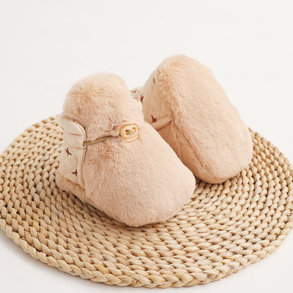 Chaussures Bébé Chaude d'Hiver Antidérapantes et Anti-Chute à Semelle Souple pour les Tout-petits