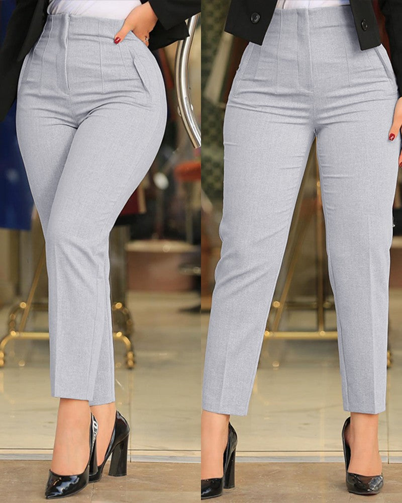 Nouveau Pantalon Décontracté pour Femme