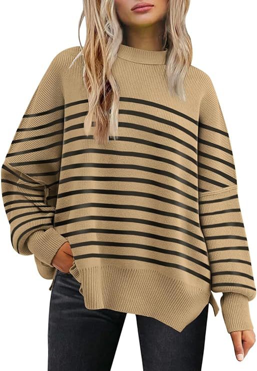 Chandail en tricot épais pour femme