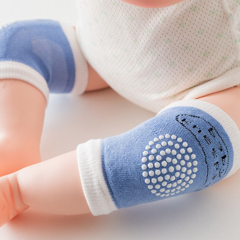 Genouillères et coudières antidérapantes pour bébés, avec colle, pour ramper