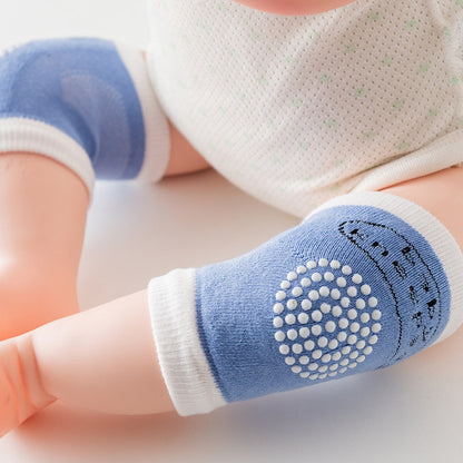 Genouillères et coudières antidérapantes pour bébés, avec colle, pour ramper