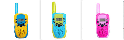Jouet interactif portable parent-enfant d'extérieur Talkie-walkie pour enfants