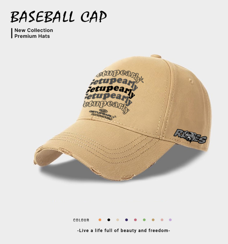 Casquette de baseball décontractée style européen et américain pour femme
