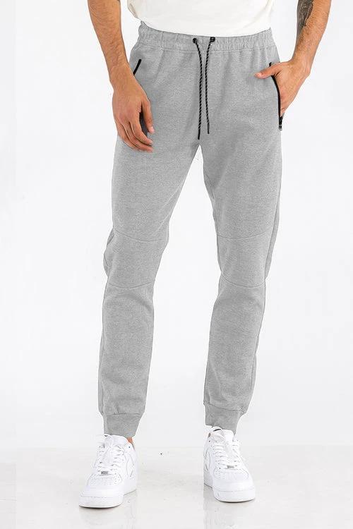 HEATHERED COTTON SWEATS by JeansDenim.Store