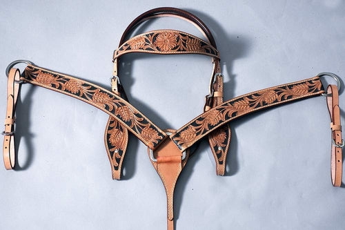 Silla de montar de cuero premium occidental para carreras de barriles para adultos con aparejos