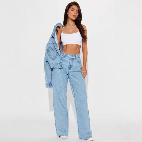 Straight Fit Denim Jeans – 25 Edition by JeansDenim.Store