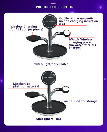 Universal Wireless Charging Stand for Iphone