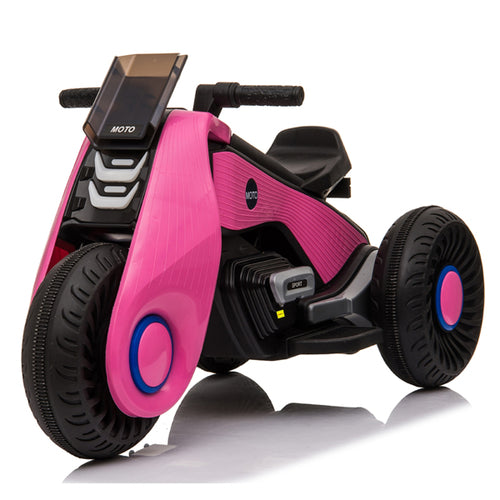 Motocicleta eléctrica para niños de 3 ruedas con doble propulsión