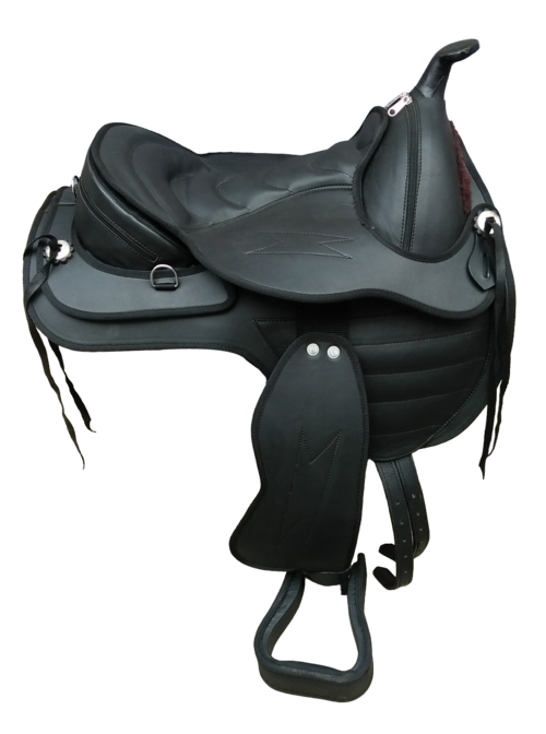 Synthetic Western Style Treeless Horse Saddle size 15"- 18"