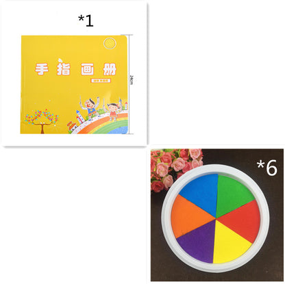 Nouvelle Pâte à Empreintes Digitale pour Maternelle Non Toxique et Lavable Meilleure Vente