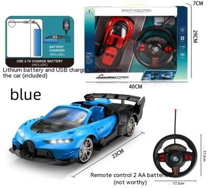 Modèle de jouet de course télécommandé électrique, résistant aux chutes et à la dérive