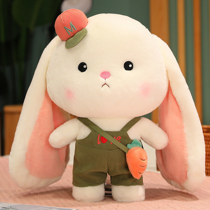 Nouvelle Peluche Lapin Blanc Mignonne et Tendance