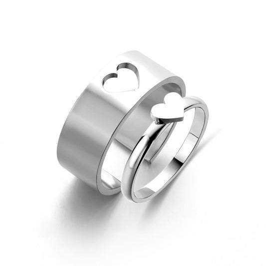 Bague Simple et Polyvalente en Acier Titane